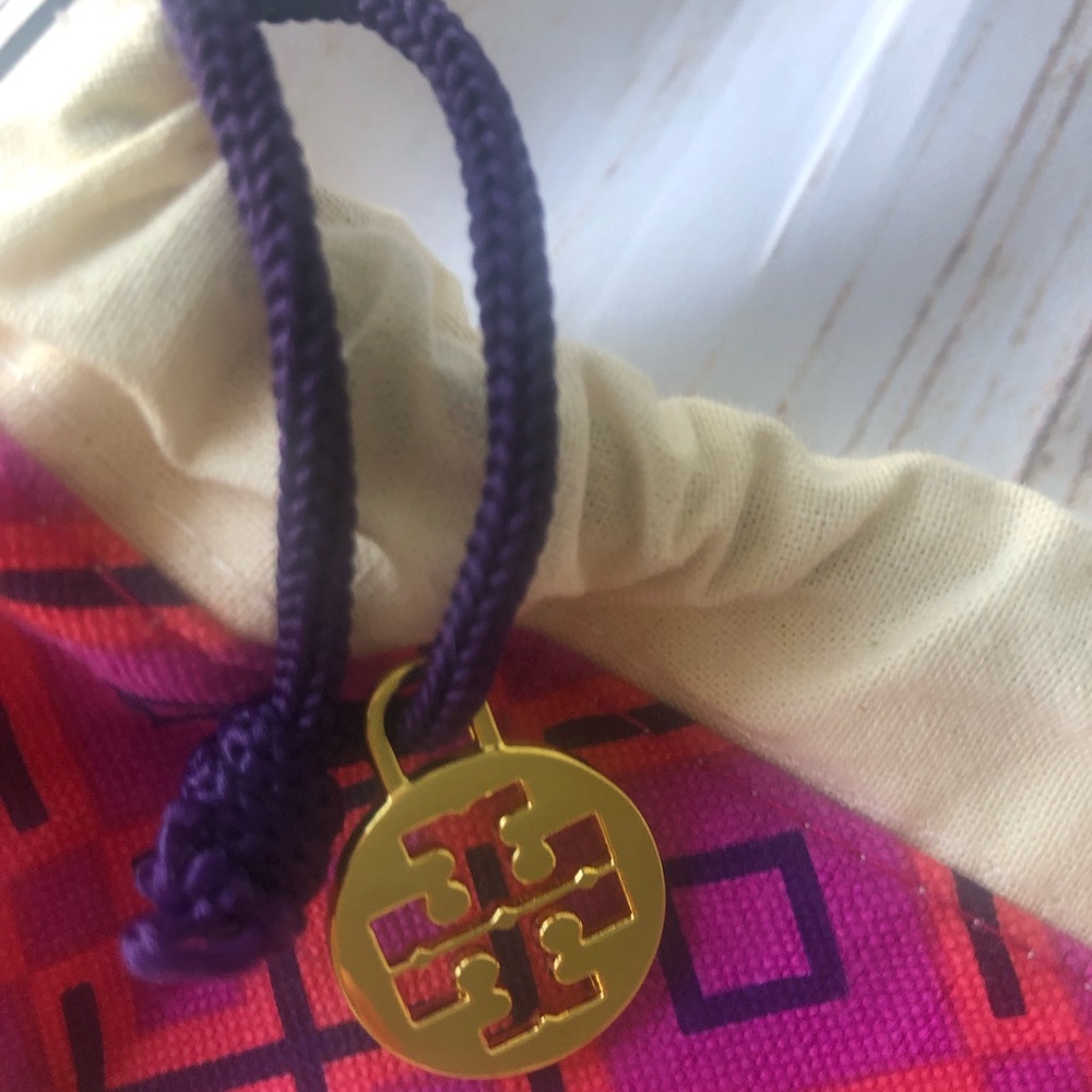 Brand new Tory Burch cotton drawstring dustbag